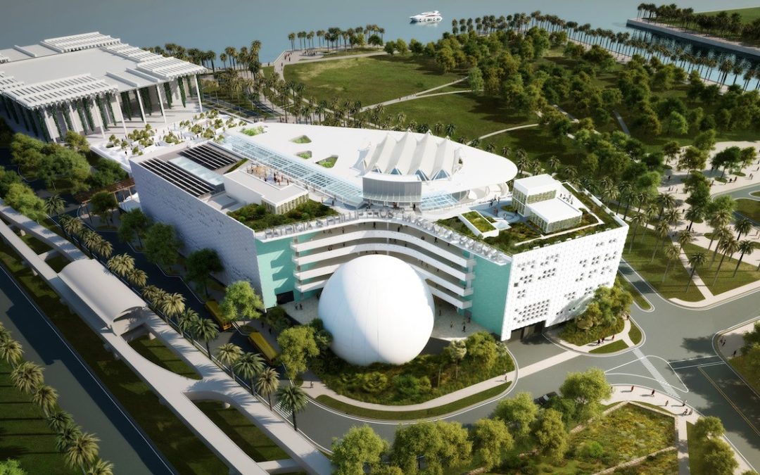 Miami Science Museum – Solar Panel Structures