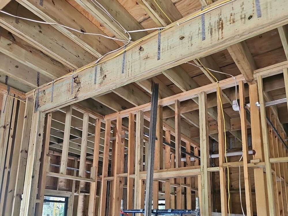 Wood Roof Rafters Renovation